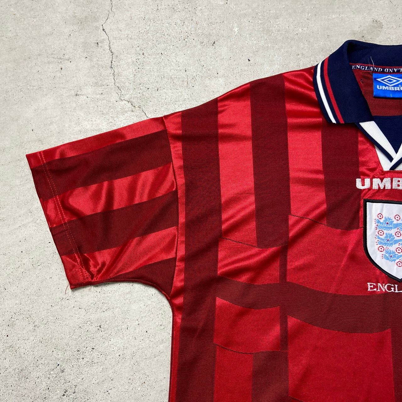 90年代 UMBRO アンブロ イングランド代表 1998 サッカーシャツ 
