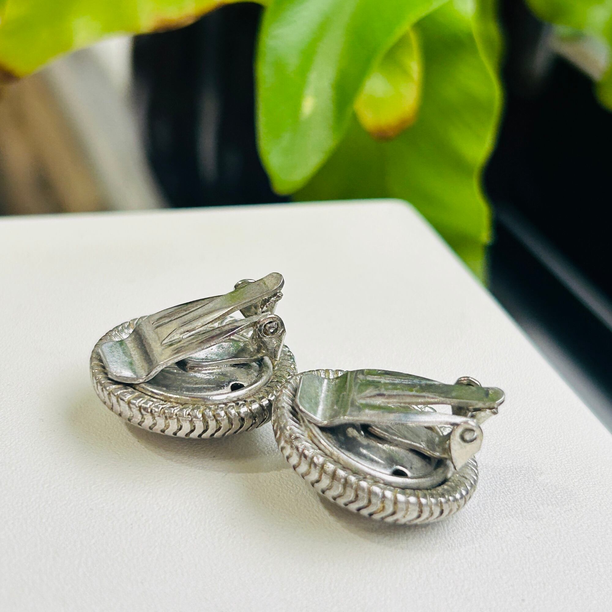 シルバー メタル イヤリング シルバーメタルイヤリング | Milo Antiques & Vintage