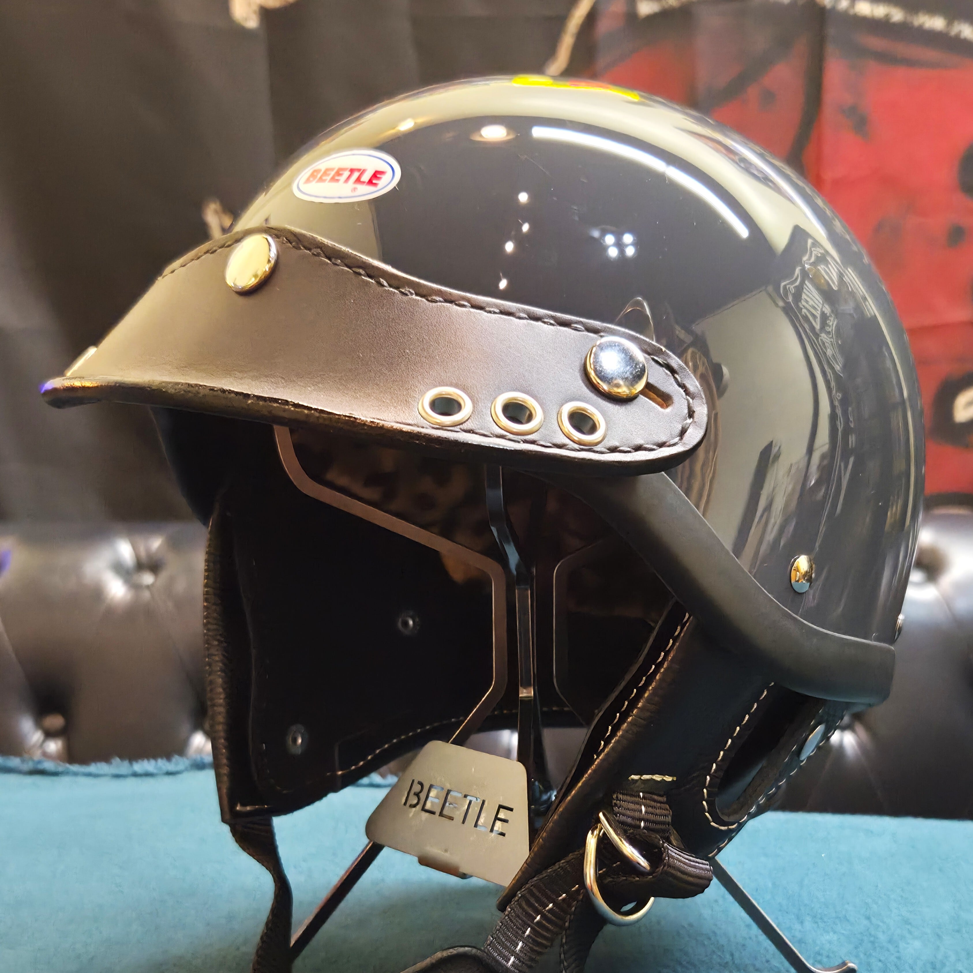 一点限り【aging paint helmet⑯】OCEANBEETLE MTX | ChargeUp