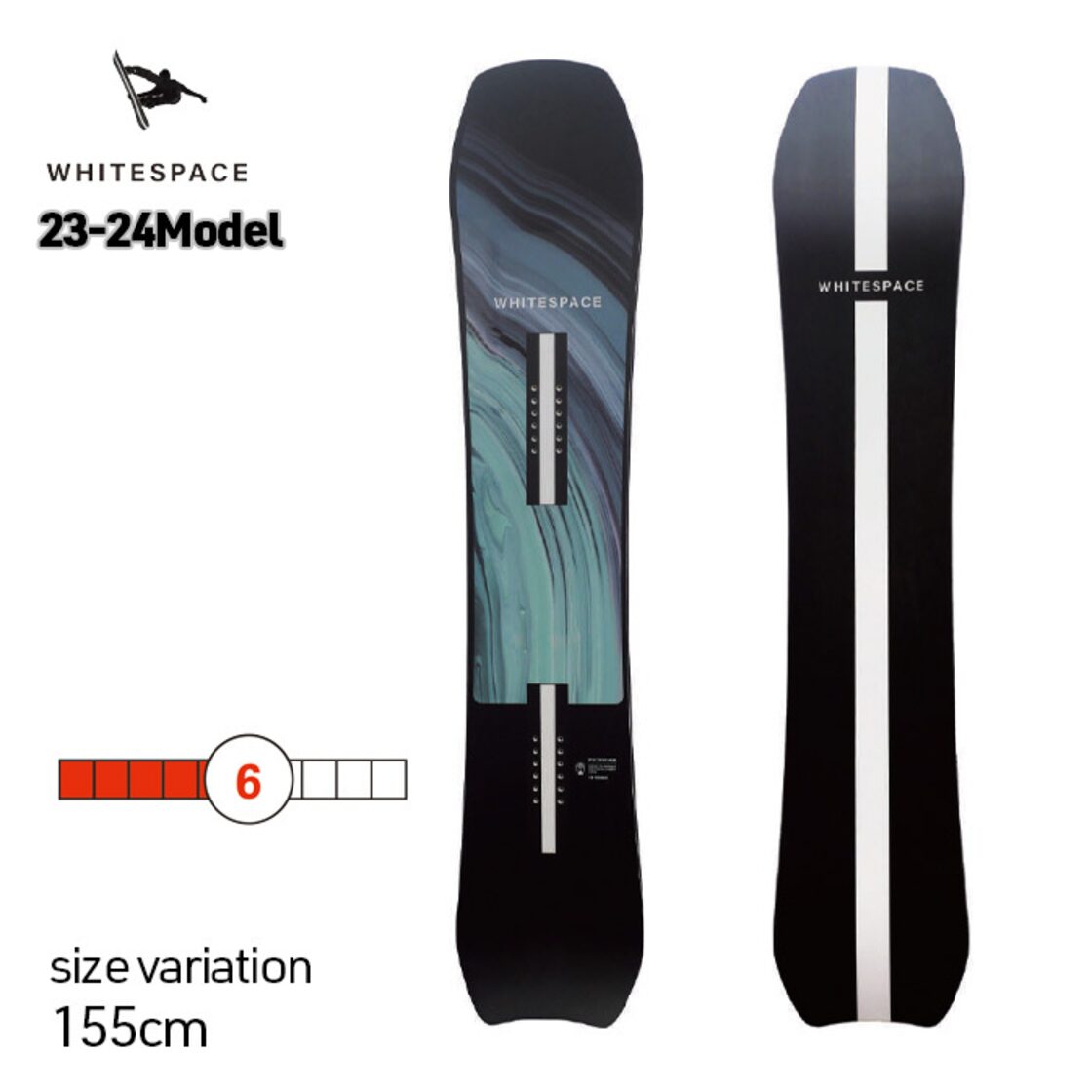23-24 WHITESPACE Powder! ホワイトスペース 155cm パウダー 