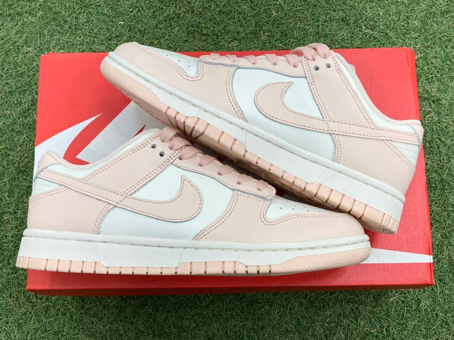 NIKE W DUNK LOW ORANGE PEARL DD1503-102 24.5cm 18559 | BRAND  