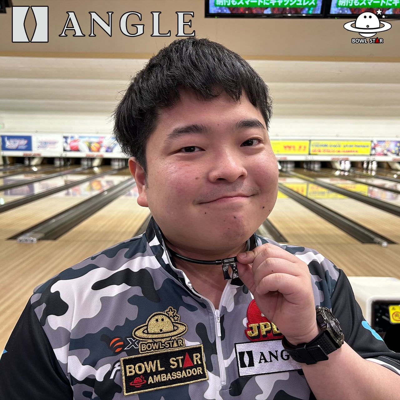 ANGLE x BOWLSTAR e.MODEL 01 NECKLACE BLACK [AN-02]（アングル x