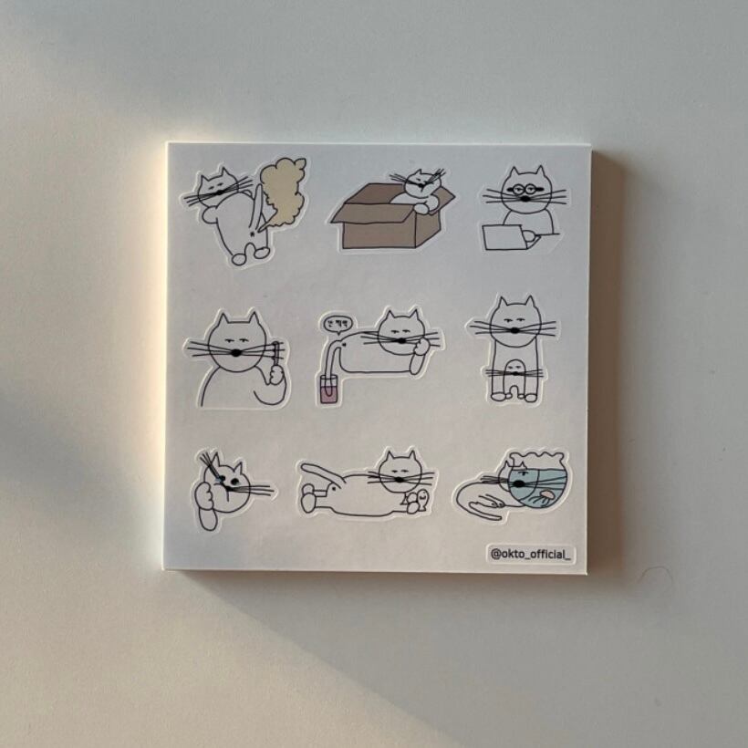 OKTO 〔POO POO PEE sticker 1〕