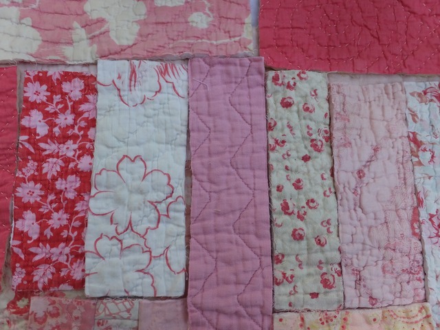 english vintage pachwork cut quilt イギリス ヴィンテージ パッチ 