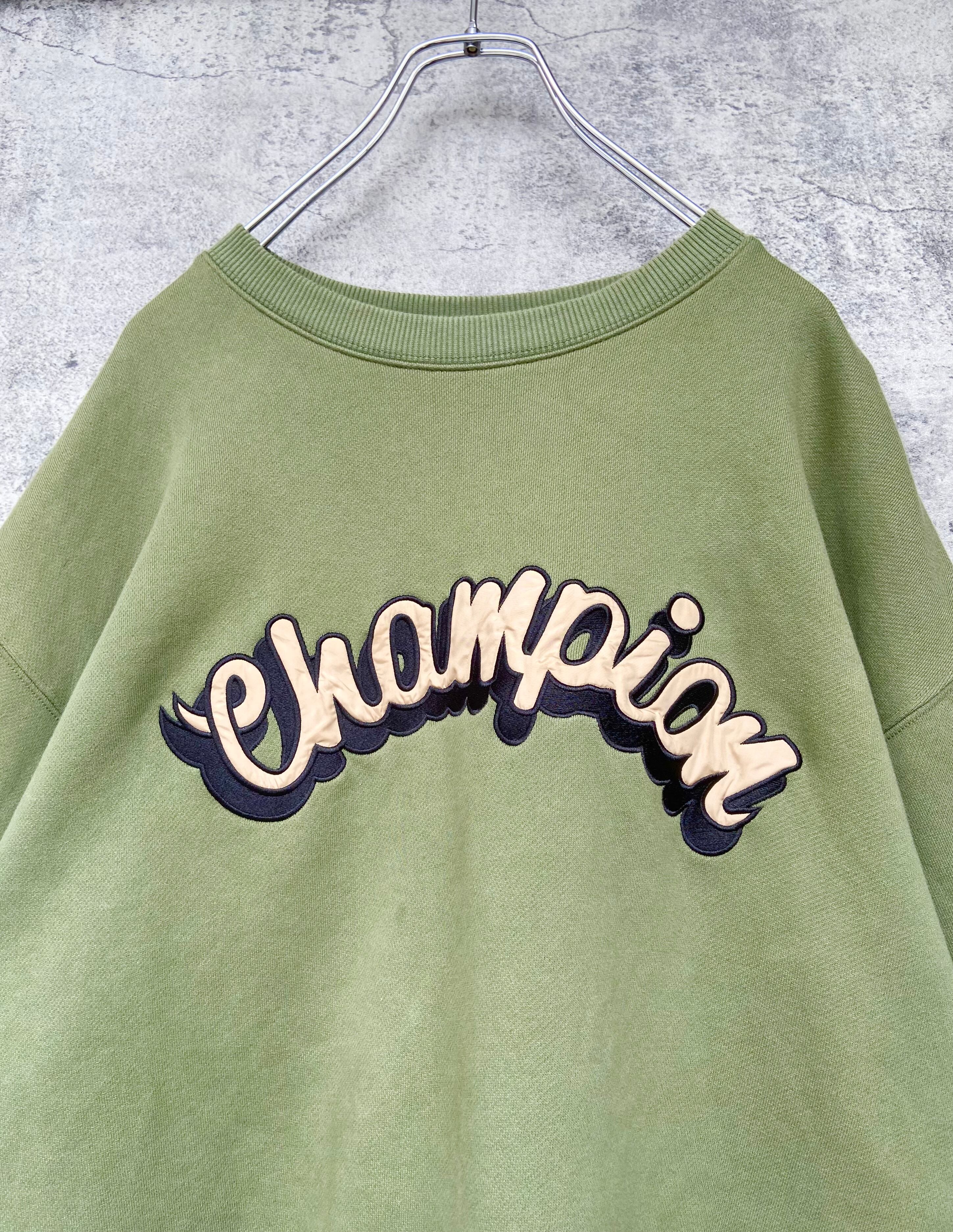 champion チャンピオン XL アーチロゴ スウェット ミントグリーン