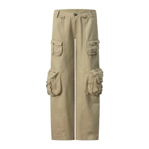 [DoublePunch] Washable 3D Pocket Work Long Pants