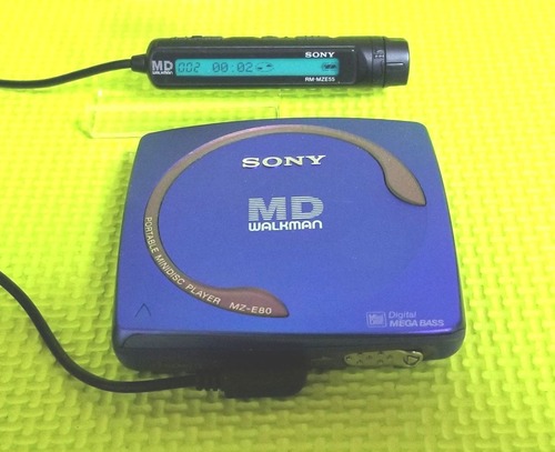 ポータブルMD SONY MZ-E80 MDLP非対応　完動品・動作保証