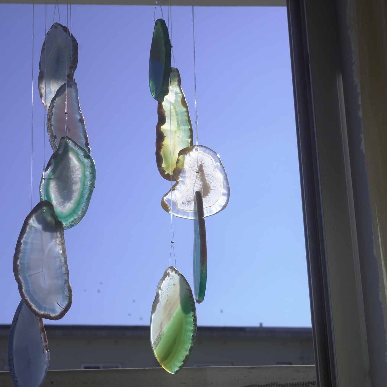 KOMOREBI - アゲートヒーリングチャイム / Agate Sun Catcher Wind Chime 136