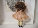 クロシェワンピース　リボン結びの女の子（崩れ、補修あり） 画像11