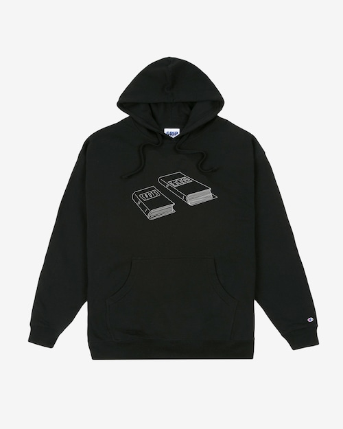 CLASSIC GRIP｜EXCUSES HOODY -Black-