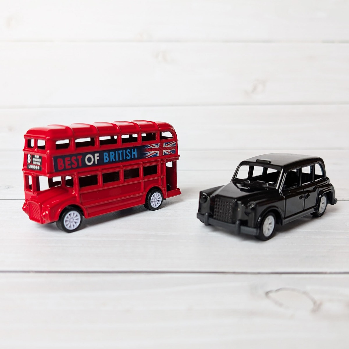ロンドンバス＆ブラックキャブ型ミニカーセット Elgate Products 90141 