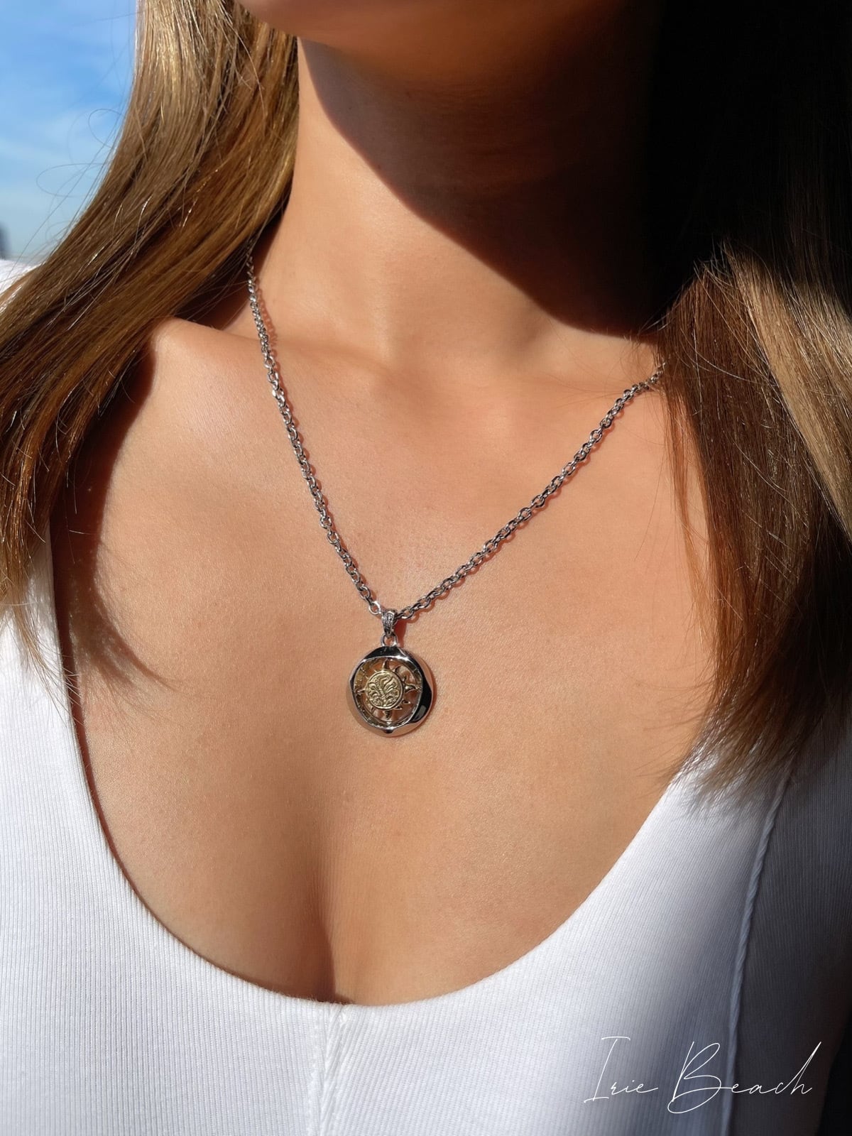 irie beach Sunstone necklace