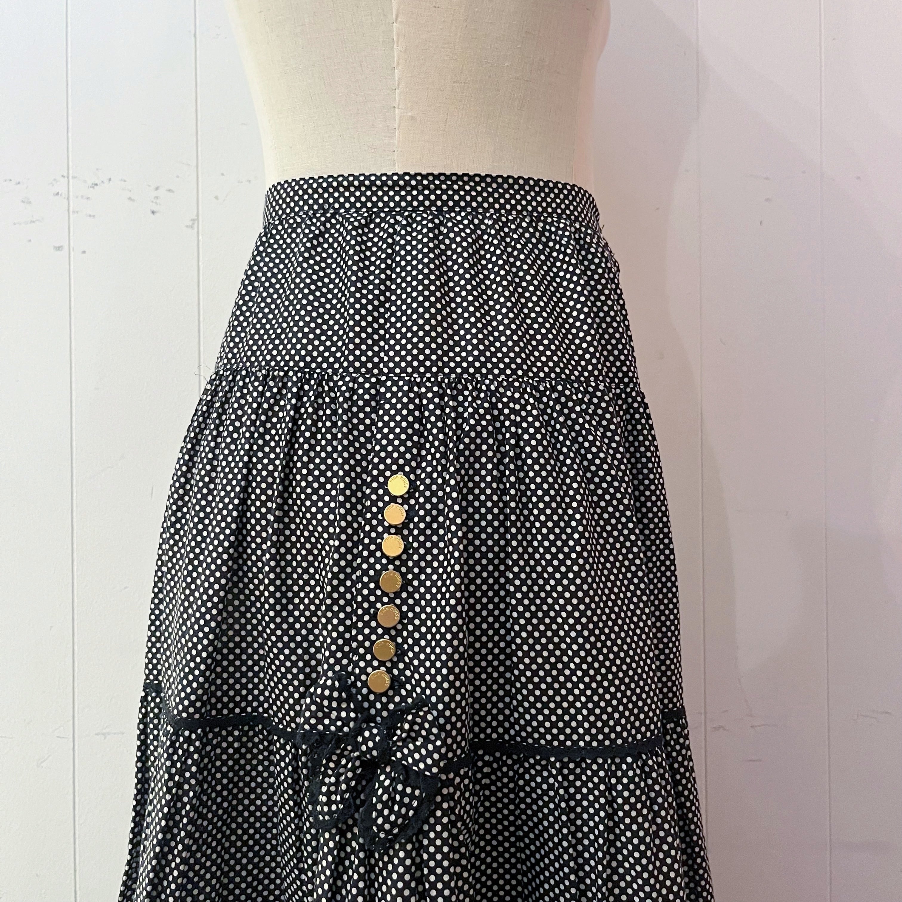 PINKHOUSE / dot tiered skirt