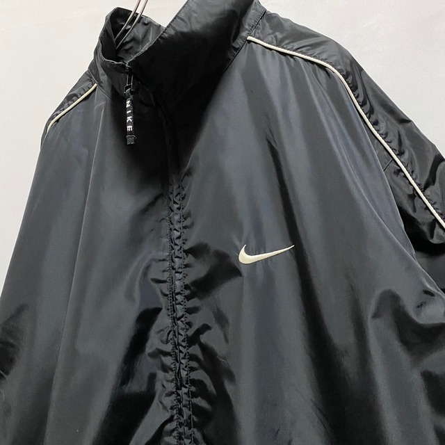 Vintage NIKE Swoosh Logo Full-Zip Nylon jacket | 古着屋 -LOW PRICE PARK-