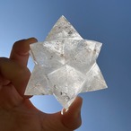 【ロッククリスタル】水晶 アステロイド マカバ スター ブラジル産 CLEAR QUARTZ ASTRAOID MERKABA STAR C