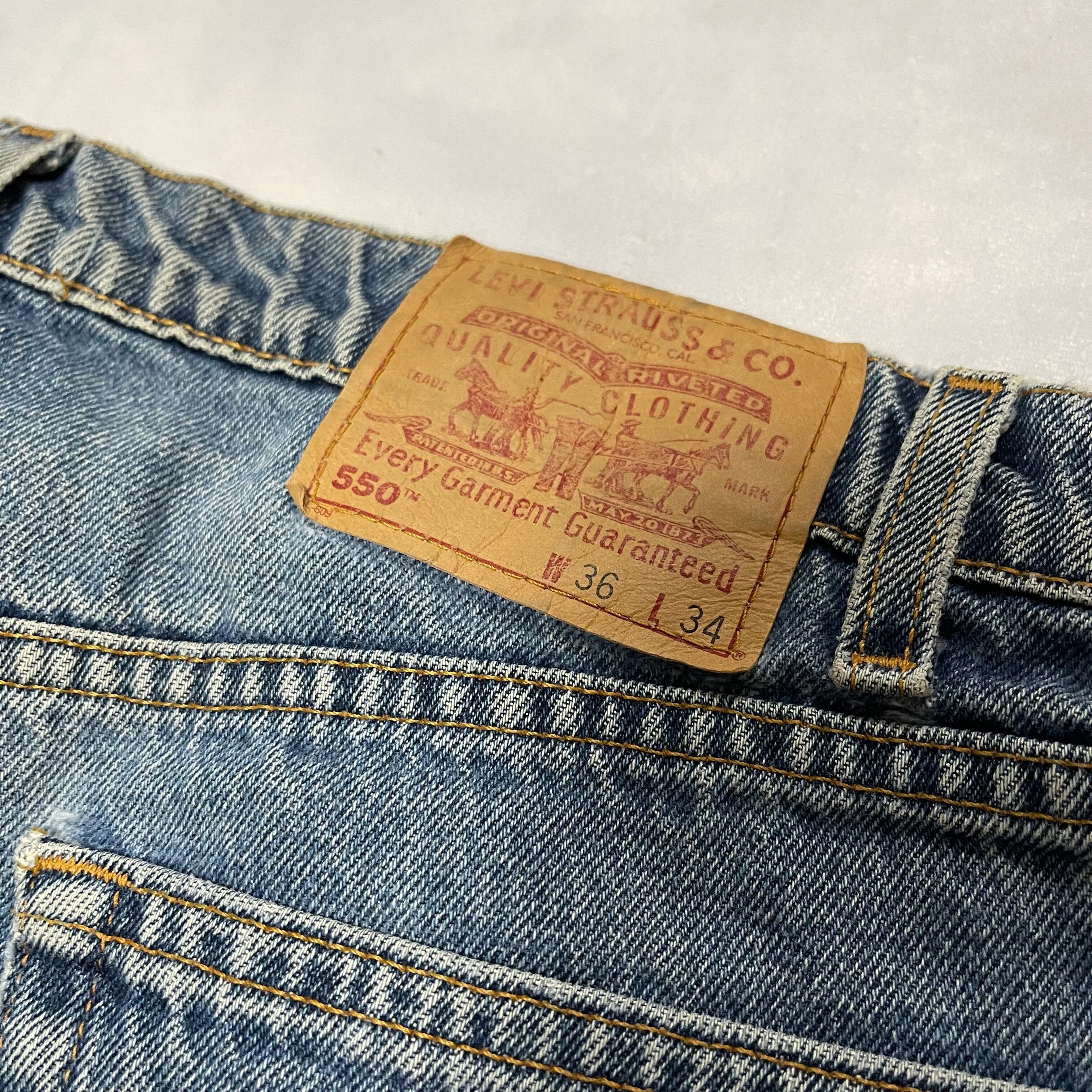 90s メキシコ製 Levi's リーバイス 550 デニムパンツ W36L34 | 古着屋 