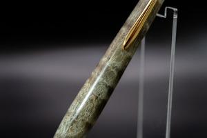 ※【寂濤利】(さとり) スタビライズウッド 楓 縮杢 gold MP