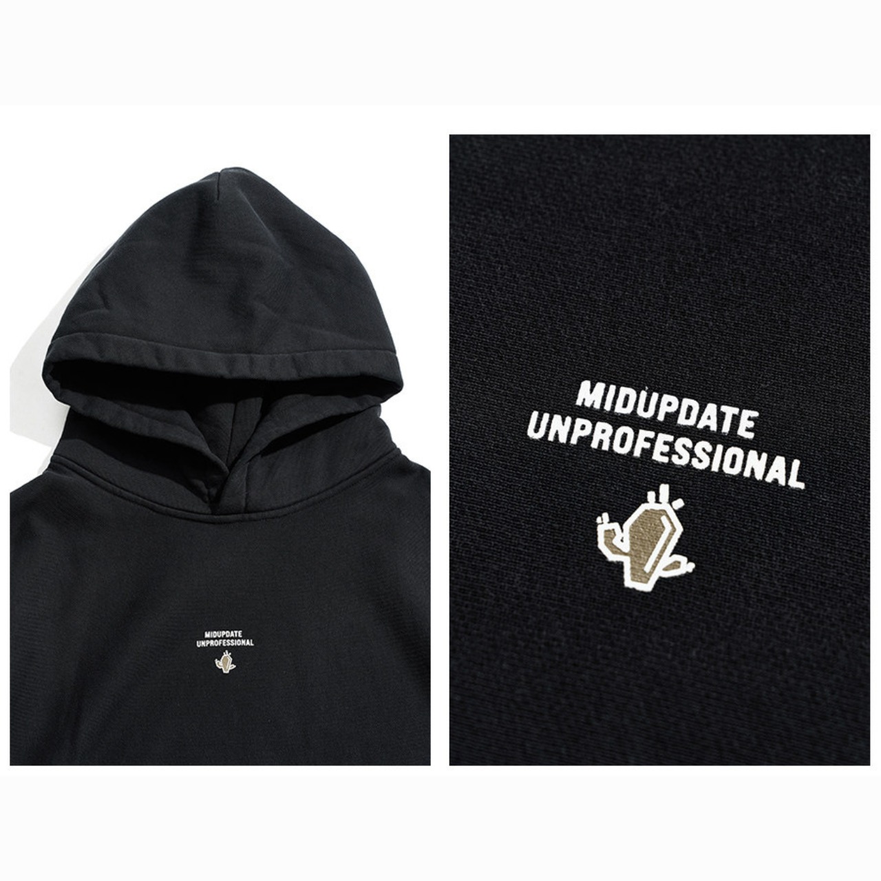 Vintage Cactus Graphic Hoodie A2046 - 8