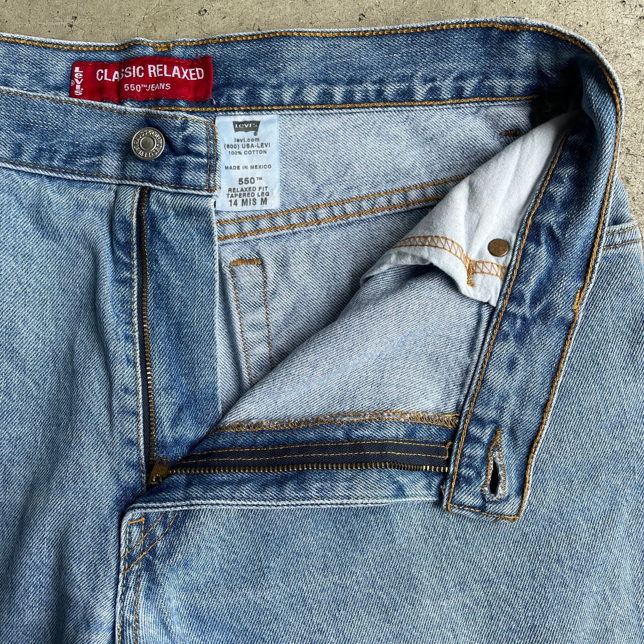 Levi's リーバイス 550 CLASSIC RELAXED テーパード ワイドデニム ...