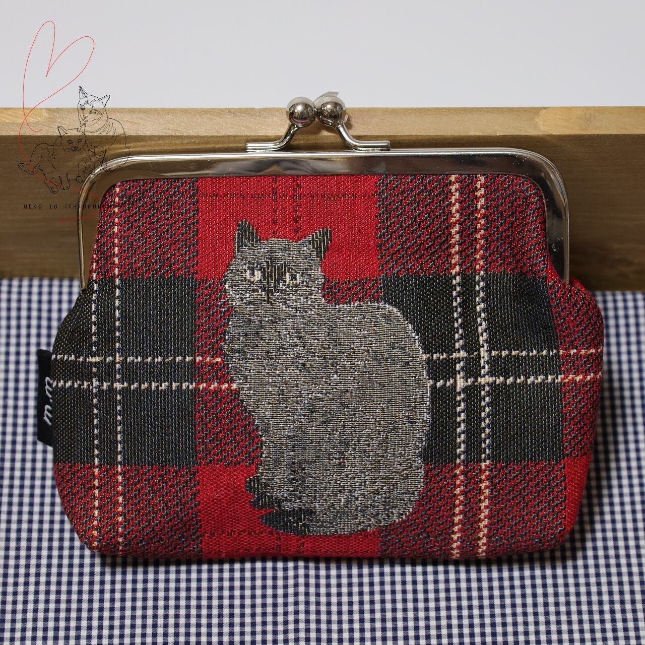 チェック柄二つ折り財布 Y00330 | Pay ID