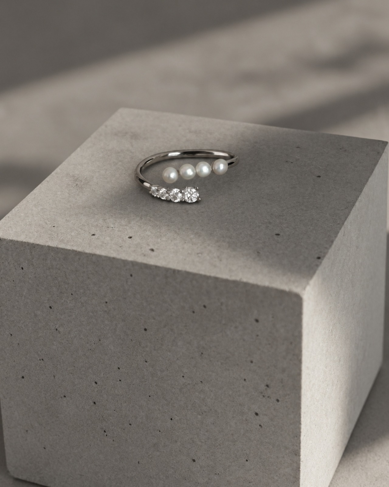Chélier | swen moissanite ring _ SV925