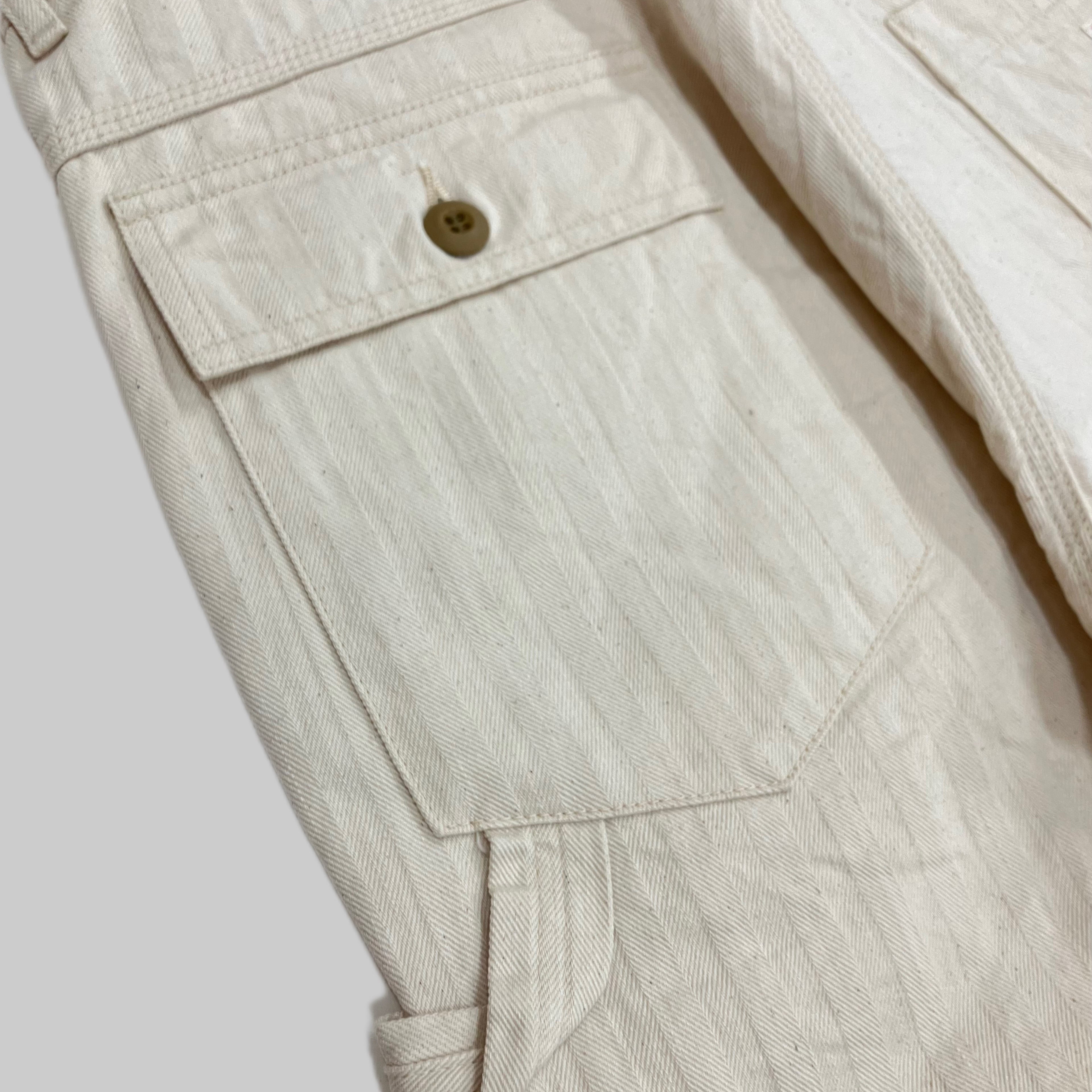 FOB FACTORY F0485/HBT PAINTER PANTS COL/ECRU | TRAVELLER`S BASE