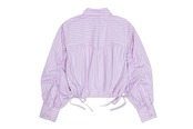 SHIRRING BALLOON SHIRT_PINK