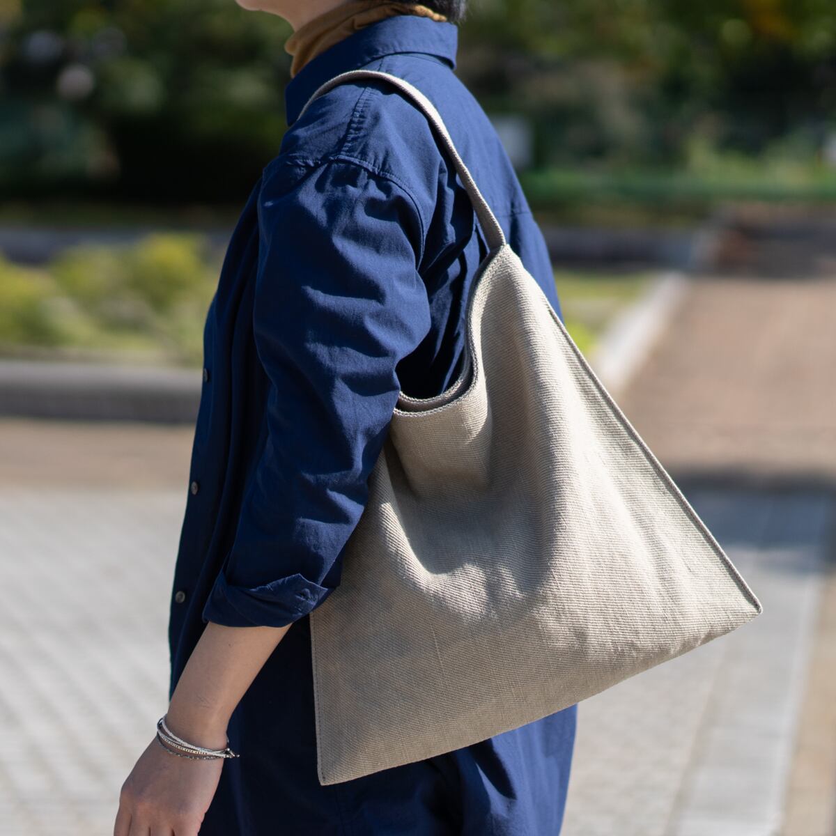 Holiday bag タンベージュ | Fuku