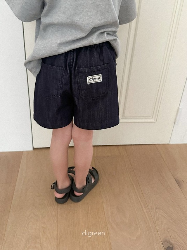 digreen26su_Diver Shorts Denim