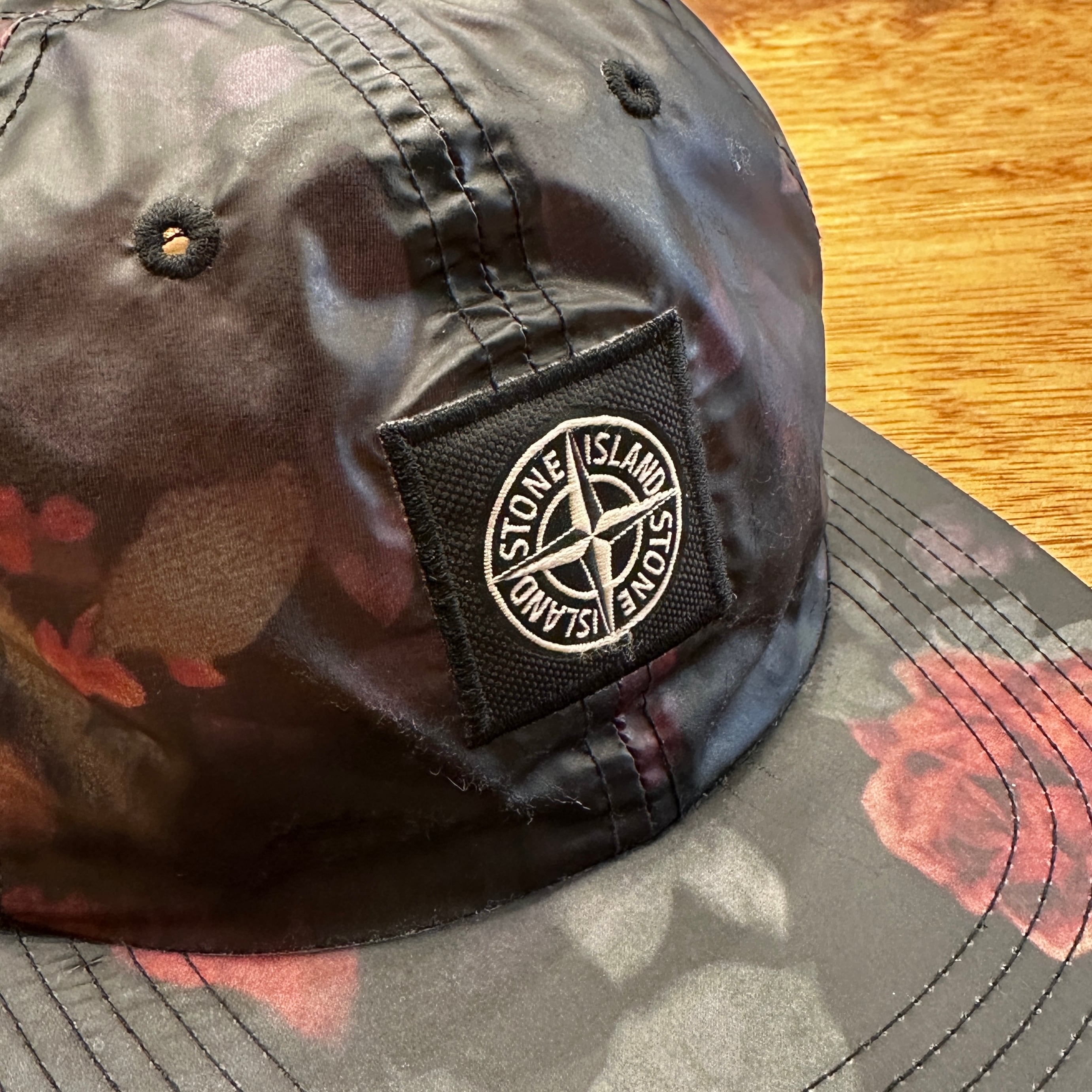 SUPREME×STONE ISLAND LAMY 6-PANEL CAP | safarionline