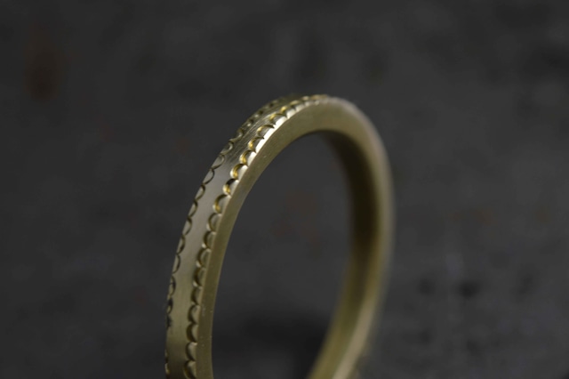 粒リング / 2.0mm_brass［真鍮］