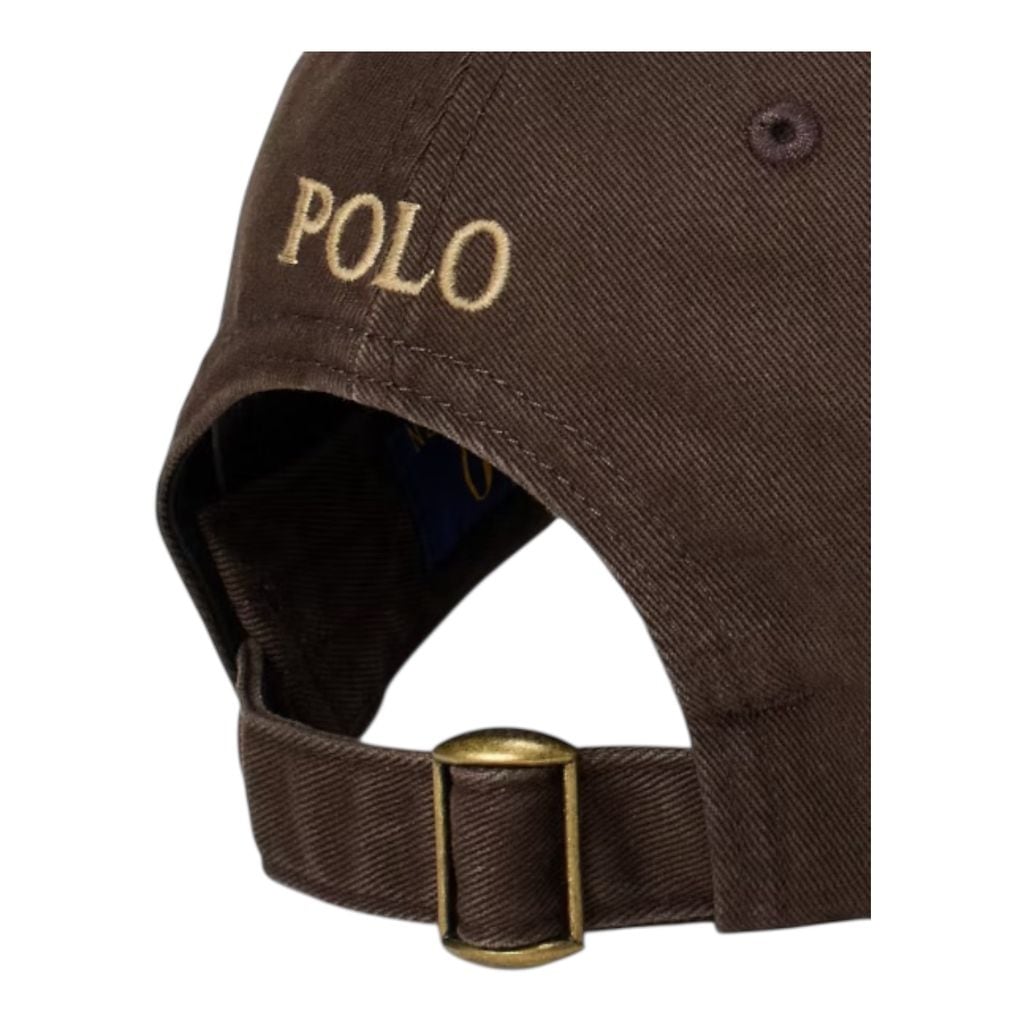 Polo Ralph Lauren ベースボールキャップ　ブラウン¥12100 POLO RALPH LAUREN コットン チノ ベースボール キャップ