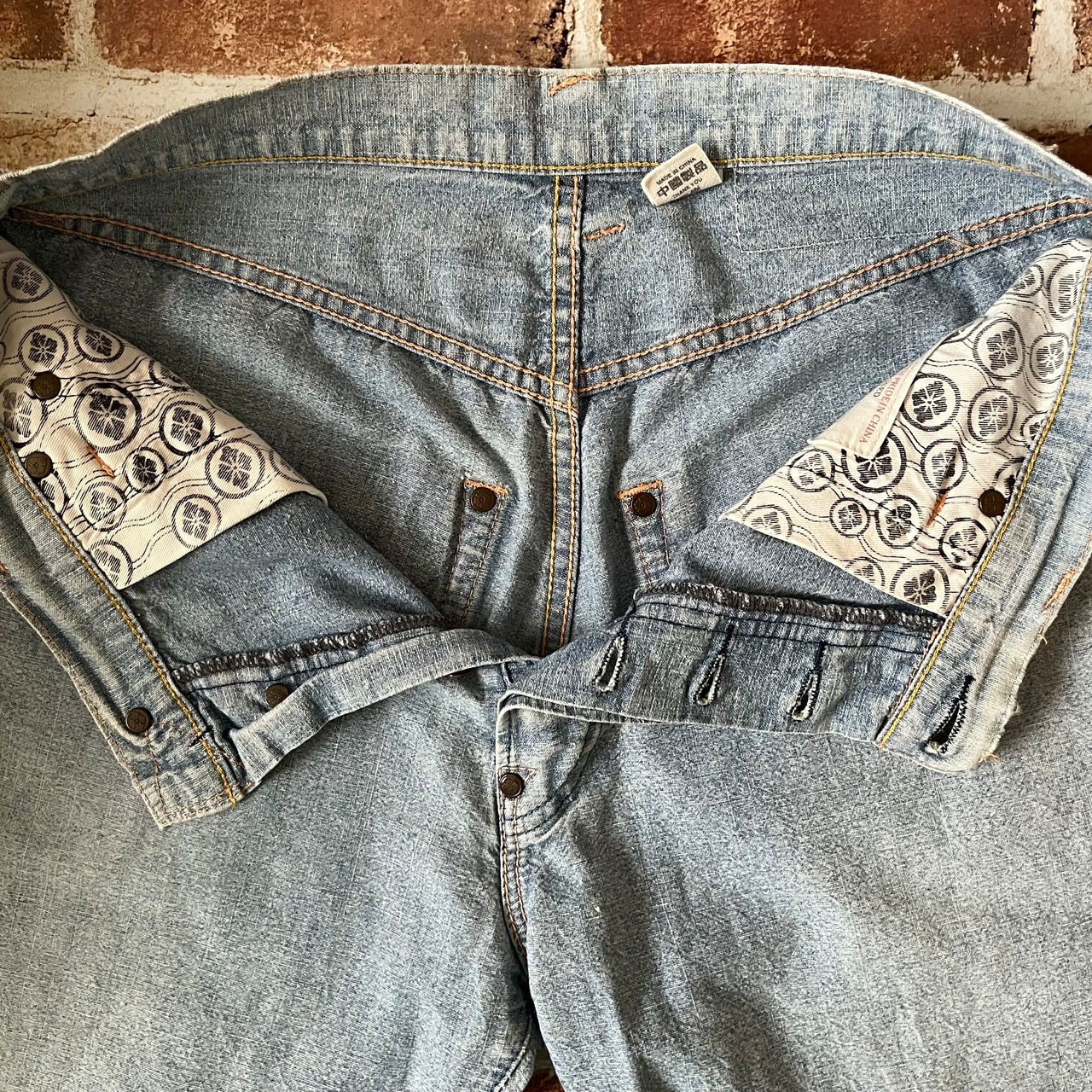 EVISU エヴィス デニム ハーフパンツ ショートパンツ 短パン ヤマネ 