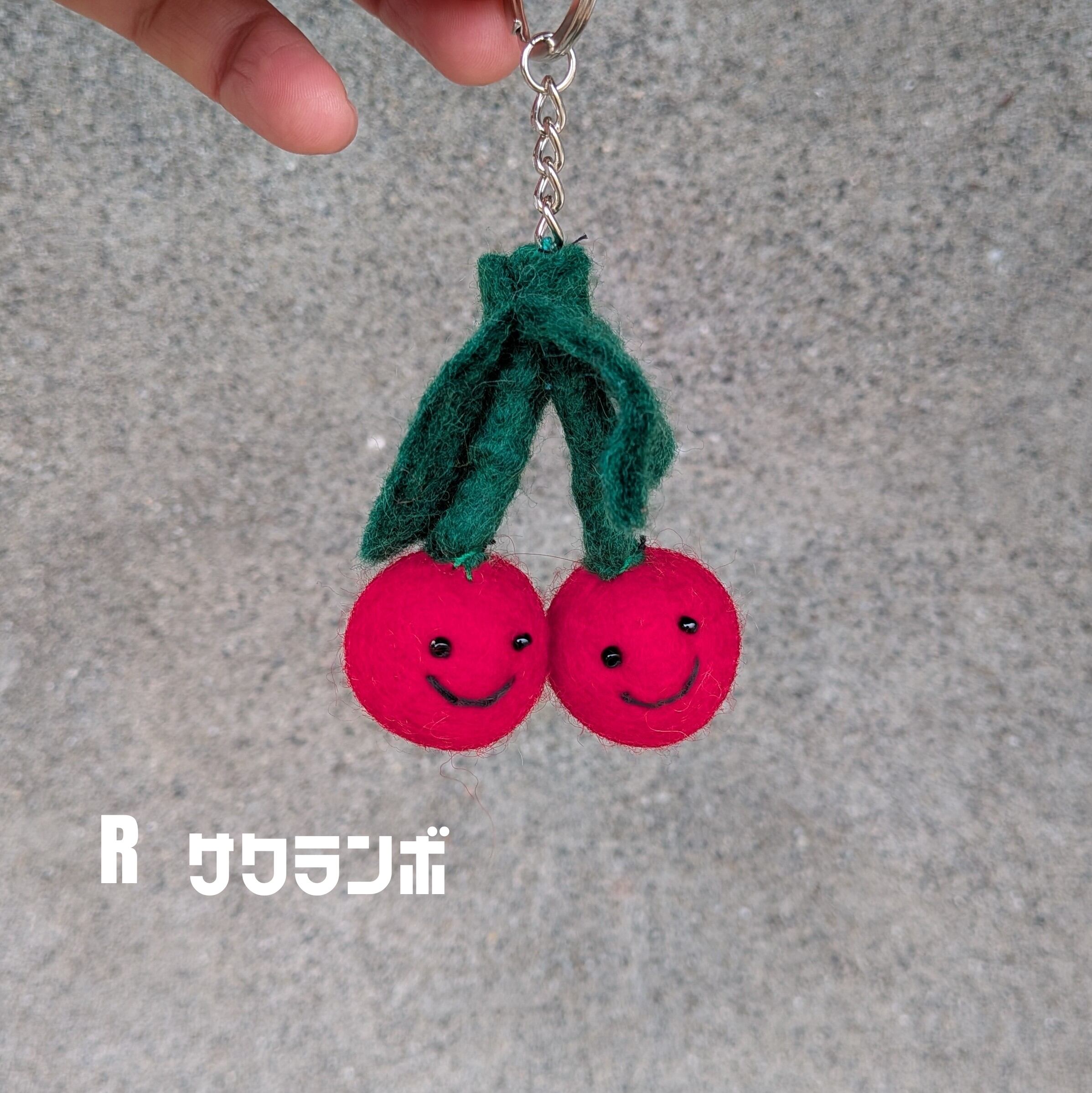 羊毛フェルト キーホルダー 野菜と果物 ハンドメイド | Himalayan Organic