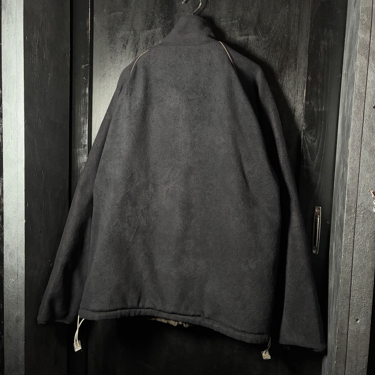 90s OLD VANS ナイロン×フリース リバーシブルジャケット / オールドバンズ