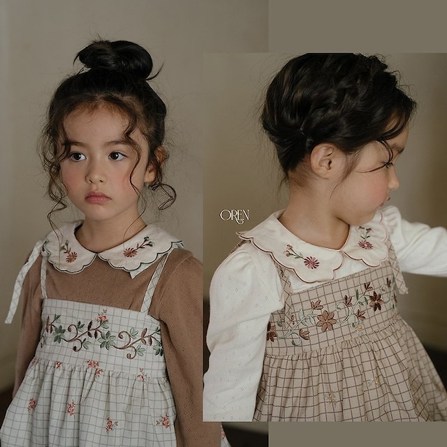【取寄】oren|cecile eyelet tee|セシルアイレットT|S-XL|baby&kids|26 autumn