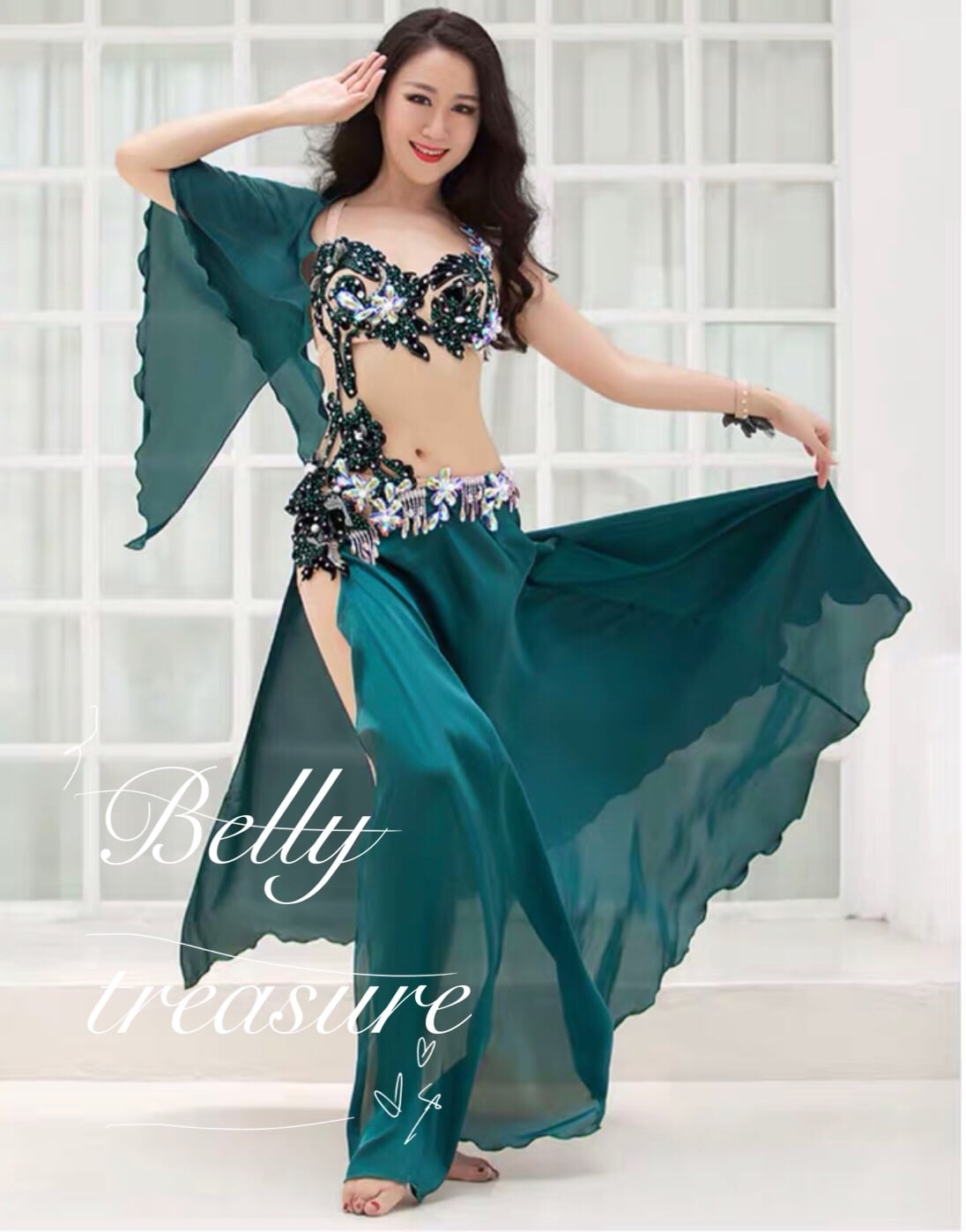 ベリーダンス舞台衣装2色 WZY3056 | Belly Treasure®︎