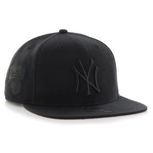 【47】Yankees Sure Shot '47 CAPTAIN Black x Black Logo