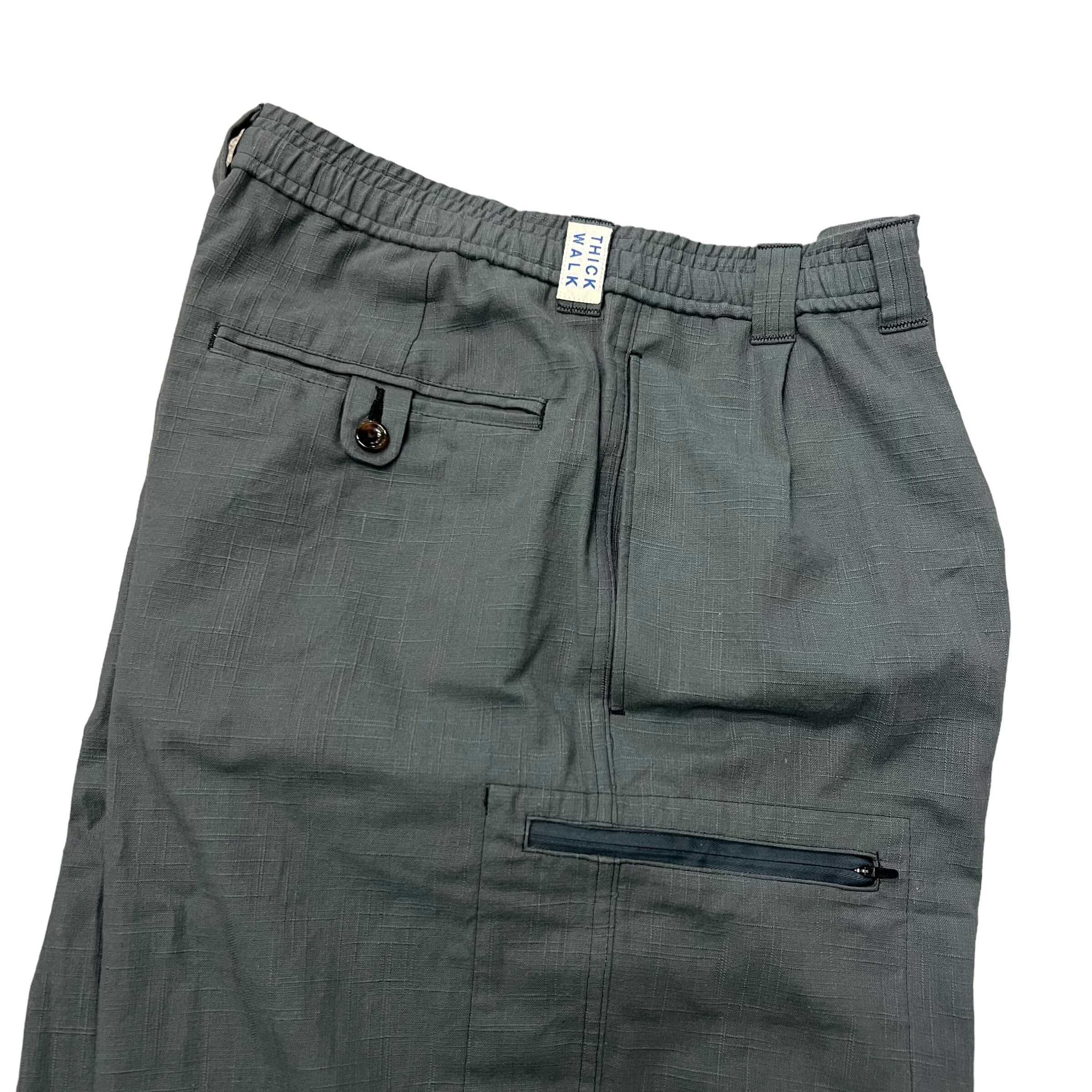 NOROLL / THICKWALK 8P PANTS DARKEST GREEN | THE NEWAGE CLUB
