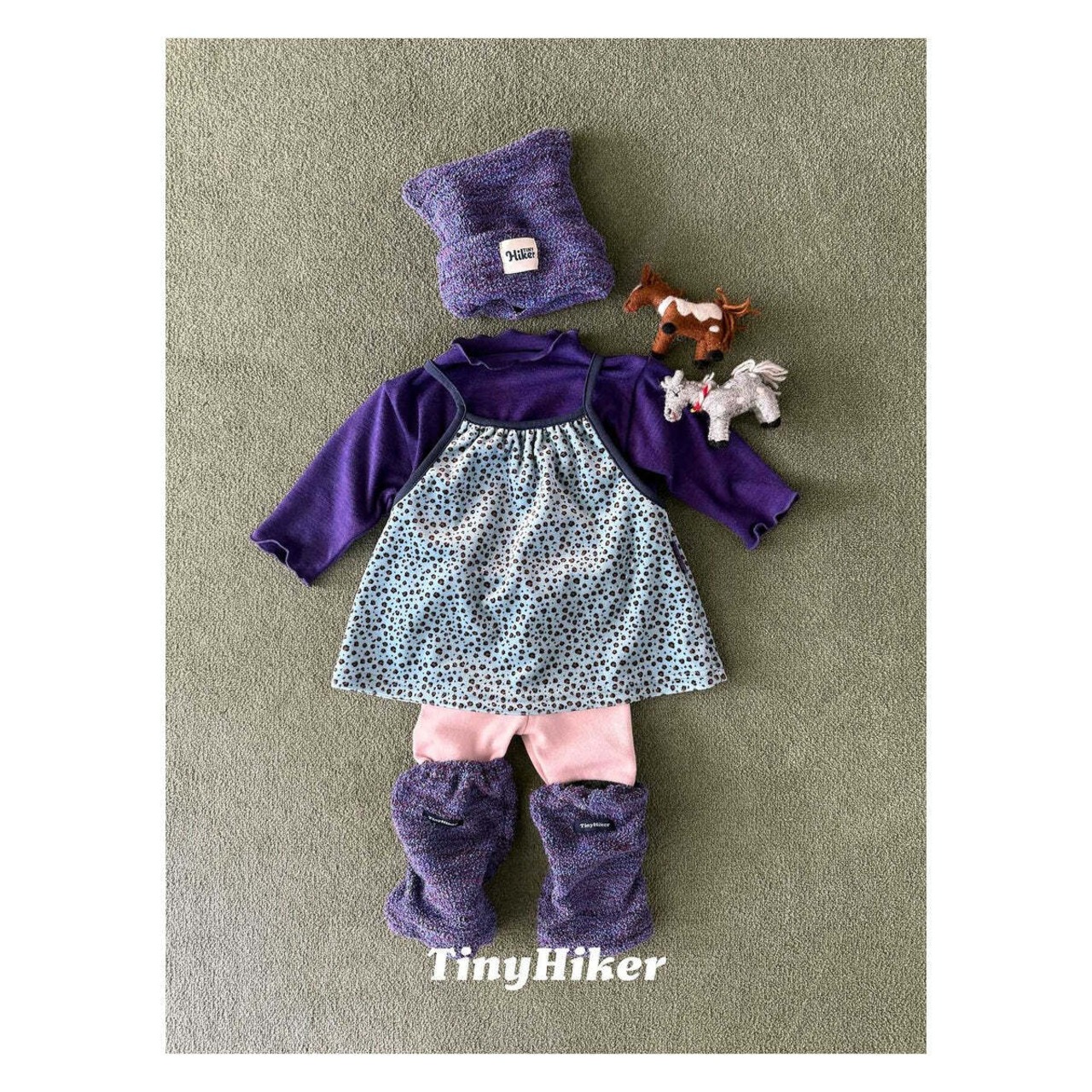 【取寄】Tiny Hiker コラーポップ ナルラリティ|冬服|韓国子供服