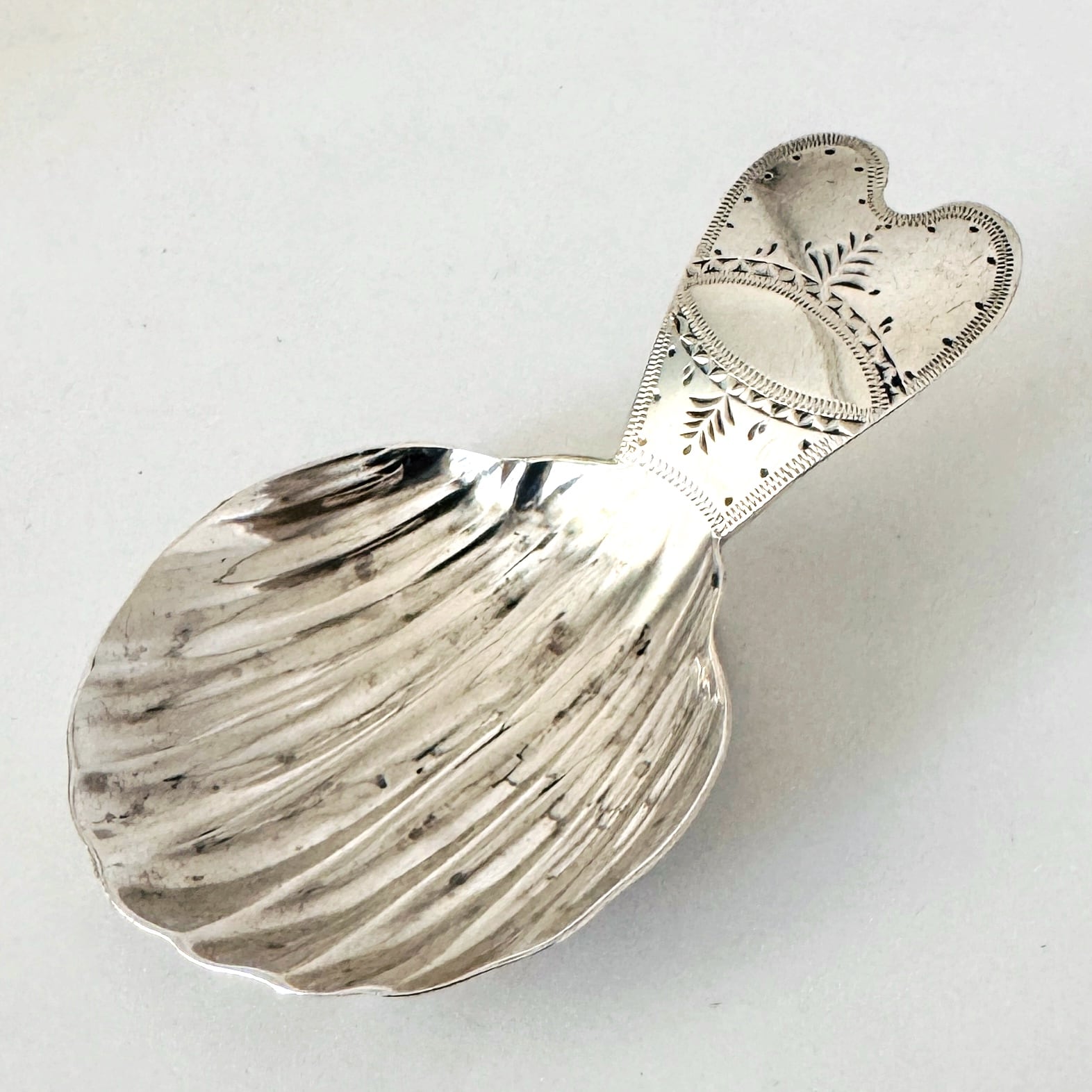 ☆1989年代 英国☆純銀製/キャディー/スプーン/イギリス/925/ロンドン