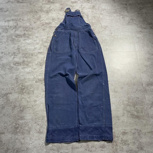 30-40s H.ESCASSUT ファーマーズ コットン オーバーオール