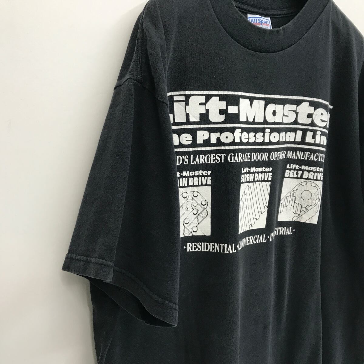 オールスポーツ 90年代 USA製 LIFT MASTER 企業プリントＴシャツ ...