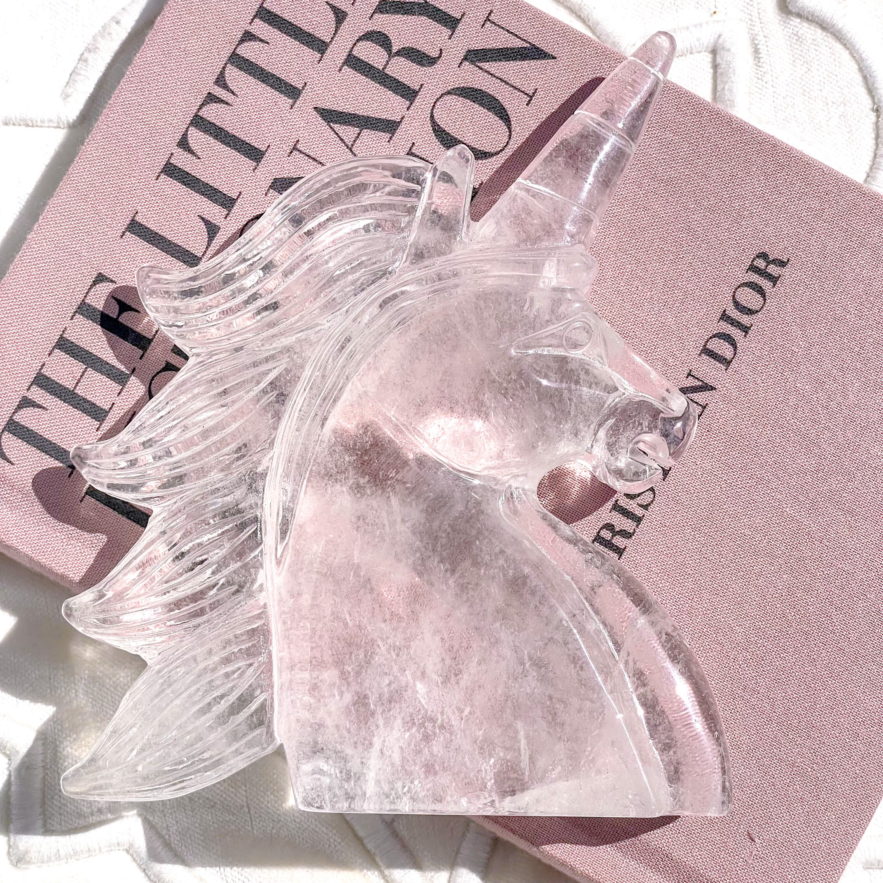 Clear Quartz Unicorn 2 ✧ クリアクォーツ
