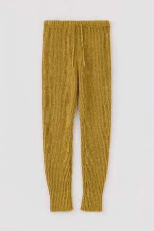 MIX RIB PANTS 26AWAC-020 YELLOW