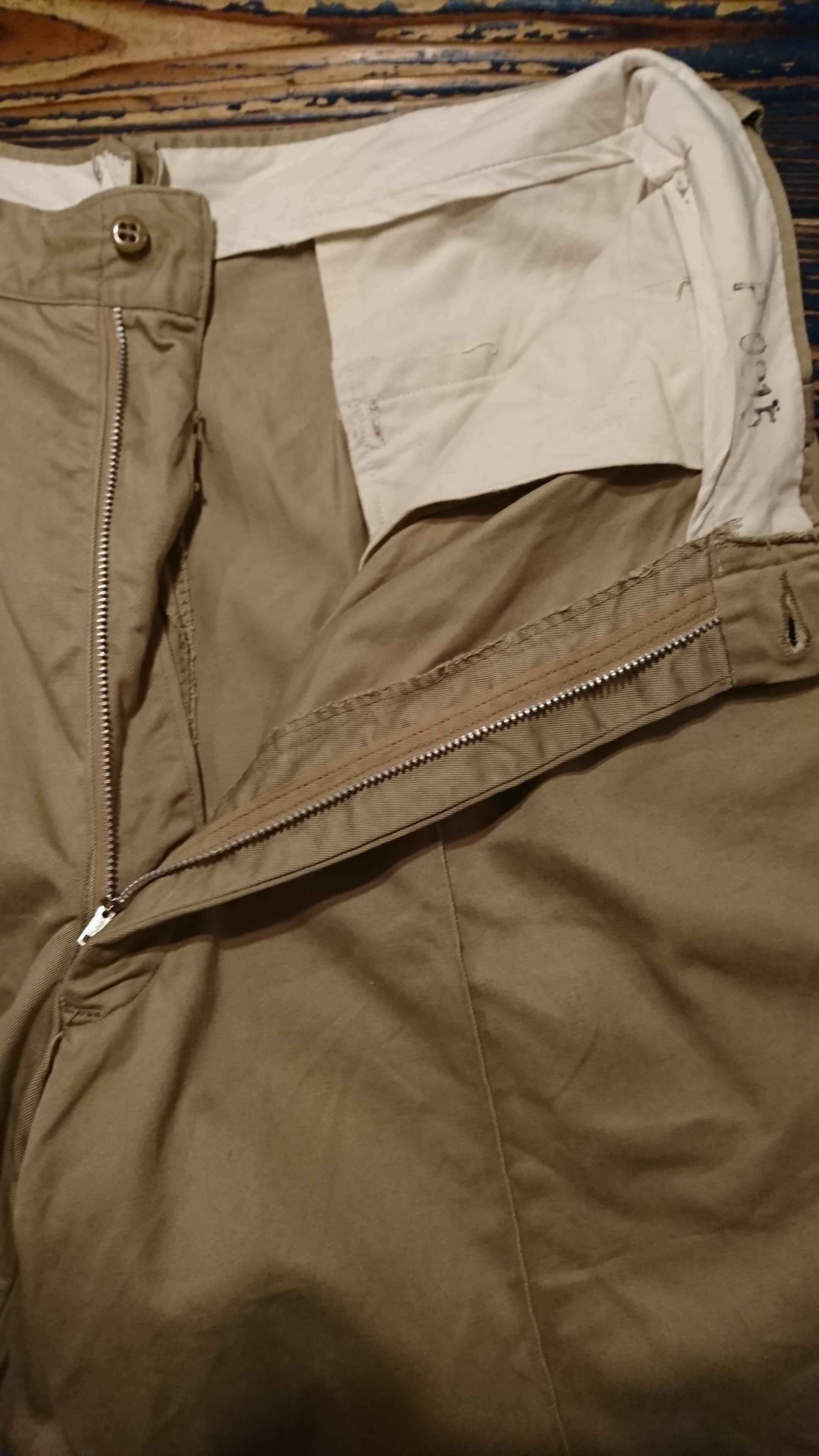 1950s US ARMY CHINO SHORTS ② | BOW & ARROW WEB STORE