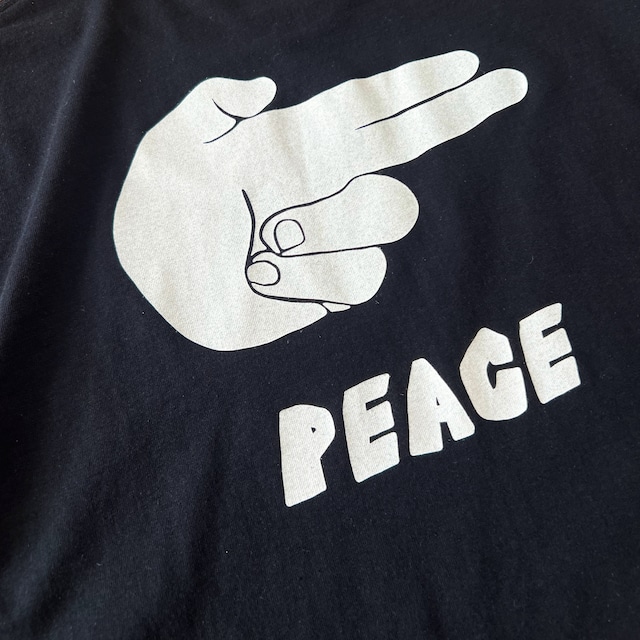 PEACE TEE / BLACK