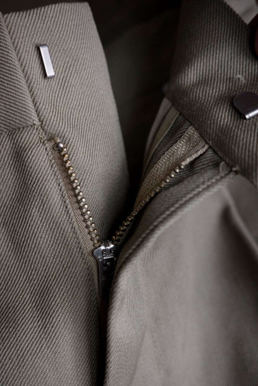 ENDS and MEANS / Wool Easy Trad Trousers | iremono
