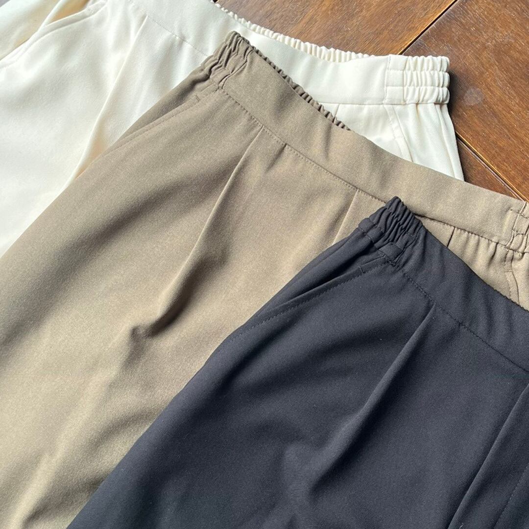 裏起毛ワイドパンツCLOCHE