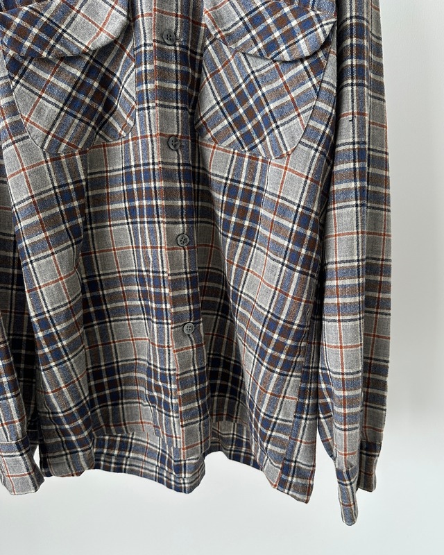 -PENDLETON- Vintage 70s L Board shirt